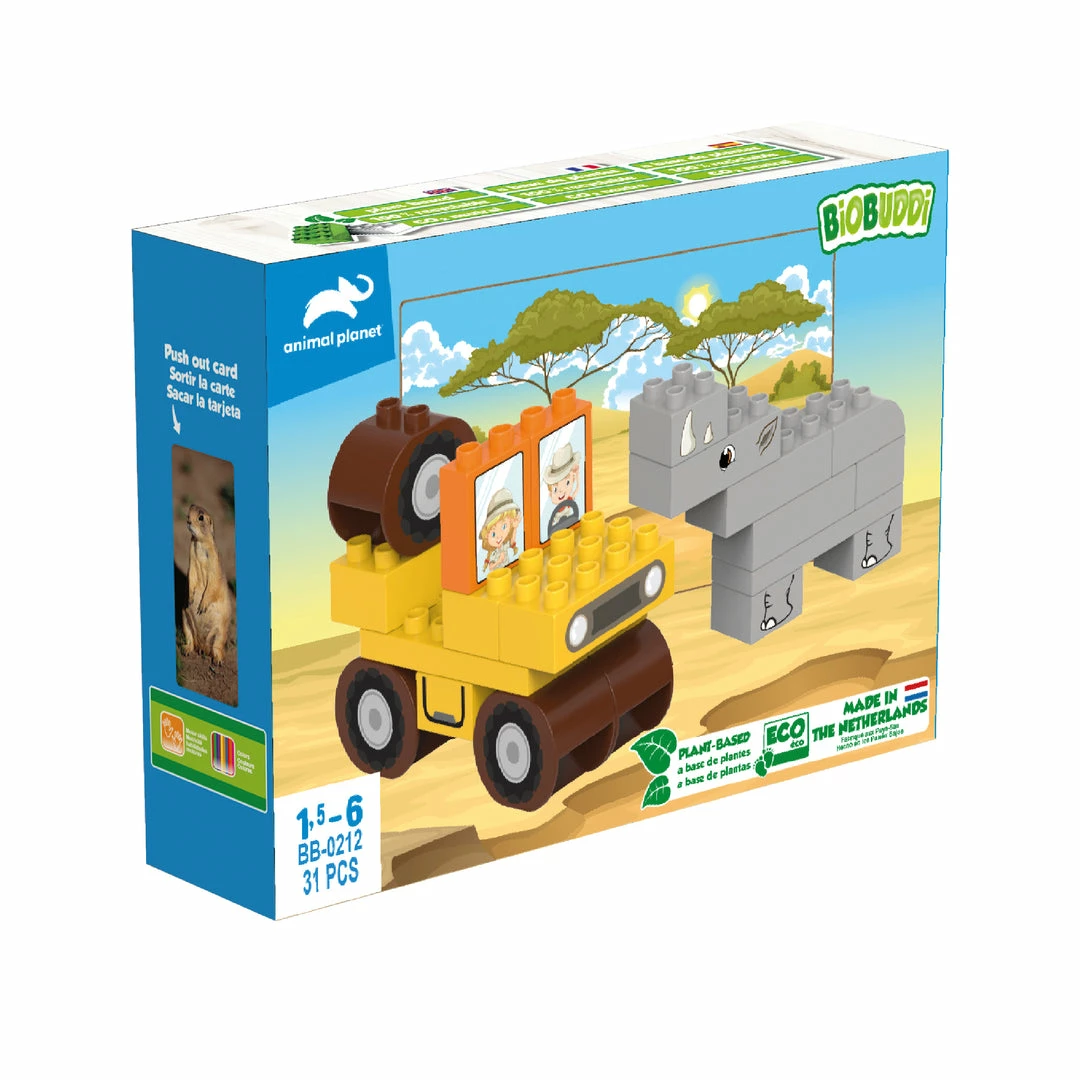 BiOBUDDi - Animal Planet - Jeep Toddler Toys