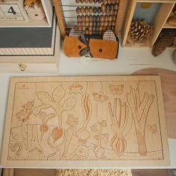 STUKA PUKA - Secret Garden Wooden Puzzle Toddler Toys