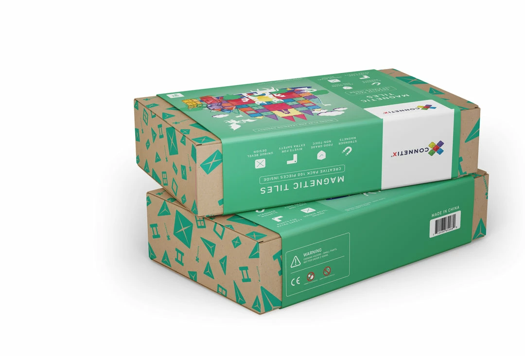 Connetix Tiles CONNETIX - 100pcs Creative Pack Building & Construction