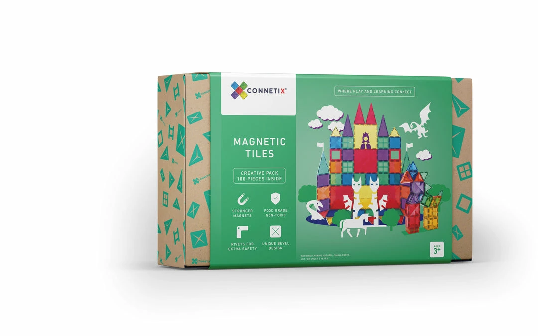 Connetix Tiles CONNETIX - 100pcs Creative Pack Building & Construction