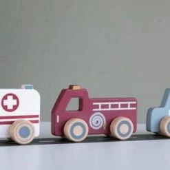 Toddler Toys LITTLE DUTCH - Emergency Service Vehicles