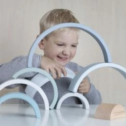 LITTLE DUTCH - Rainbow - Blue Toddler Toys