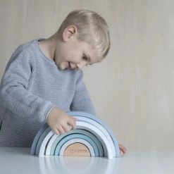 LITTLE DUTCH - Rainbow - Blue Toddler Toys
