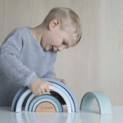 LITTLE DUTCH - Rainbow - Blue Toddler Toys