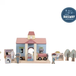 LITTLE DUTCH - Railway Train Extension - Station Miniature Play Worlds