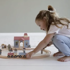 LITTLE DUTCH - Railway Train Extension - Station Miniature Play Worlds