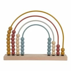Toddler Toys LITTLE DUTCH - Rainbow Abacus Pure & Nature