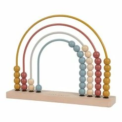Toddler Toys LITTLE DUTCH - Rainbow Abacus Pure & Nature