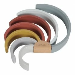LITTLE DUTCH - Rainbow Stacker Pure & Nature