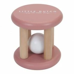 Baby Toys LITTLE DUTCH - Roller Rattle - Pink