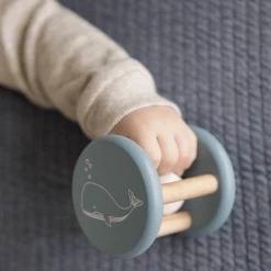 LITTLE DUTCH - Roller Rattle Blue