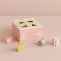 LITTLE DUTCH - Shape Sorter Wild Flowers Toddler Toys