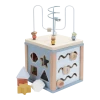 LITTLE DUTCH - Wooden Activity Cube - Ocean Toddler Toys