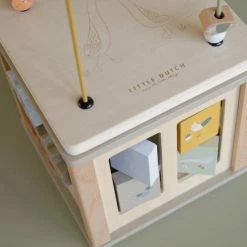 LITTLE DUTCH - Wooden Activity Cube - Little Goose