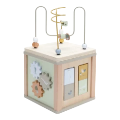 LITTLE DUTCH - Wooden Activity Cube - Little Goose
