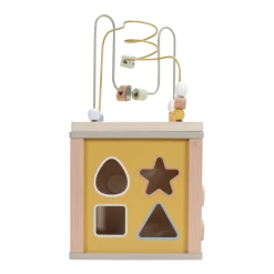 LITTLE DUTCH - Wooden Activity Cube - Little Goose