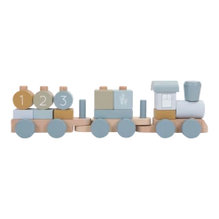 LITTLE DUTCH - Stacking Train - Ocean