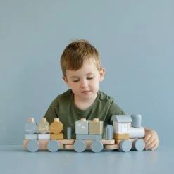 LITTLE DUTCH - Stacking Train - Ocean