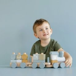 LITTLE DUTCH - Stacking Train - Ocean