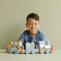 LITTLE DUTCH - Stacking Train - Ocean