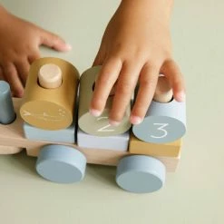 LITTLE DUTCH - Stacking Train - Ocean