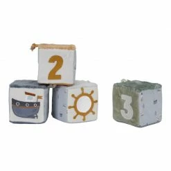 LITTLE DUTCH - Set Of Soft Cubes Sailors Bay