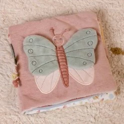 LITTLE DUTCH - Soft Activity Book Flowers & Butterflies Baby Toys
