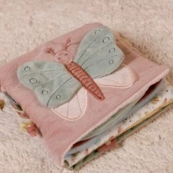 LITTLE DUTCH - Soft Activity Book Flowers & Butterflies Baby Toys