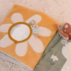 LITTLE DUTCH - Soft Activity Book Flowers & Butterflies Baby Toys