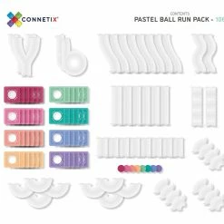 Connetix Tiles CONNETIX - 106 Piece Pastel Ball Run Pack