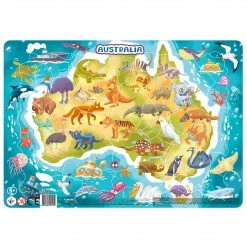 DODO TOYS - Frame Puzzle - Australia