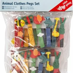 Small Foot - Animal Clothes Pegs Set Role Play Toys