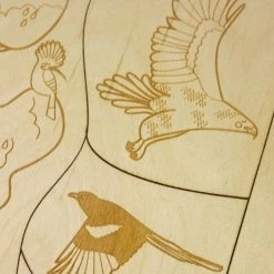 STUKA PUKA - In The Woods Wooden Puzzle Educational Resources