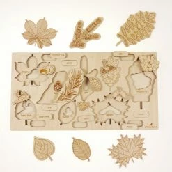 Educational Resources STUKA PUKA - What Have Fallen From The Tree? Wooden Puzzle