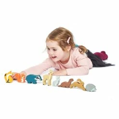 Miniature Play Worlds TENDER LEAF TOYS - 8 Woodland Animals (Without The Shelf)