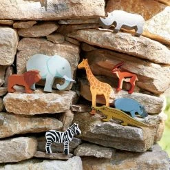TENDER LEAF TOYS - 8 Safari Animals (Without Shelf)