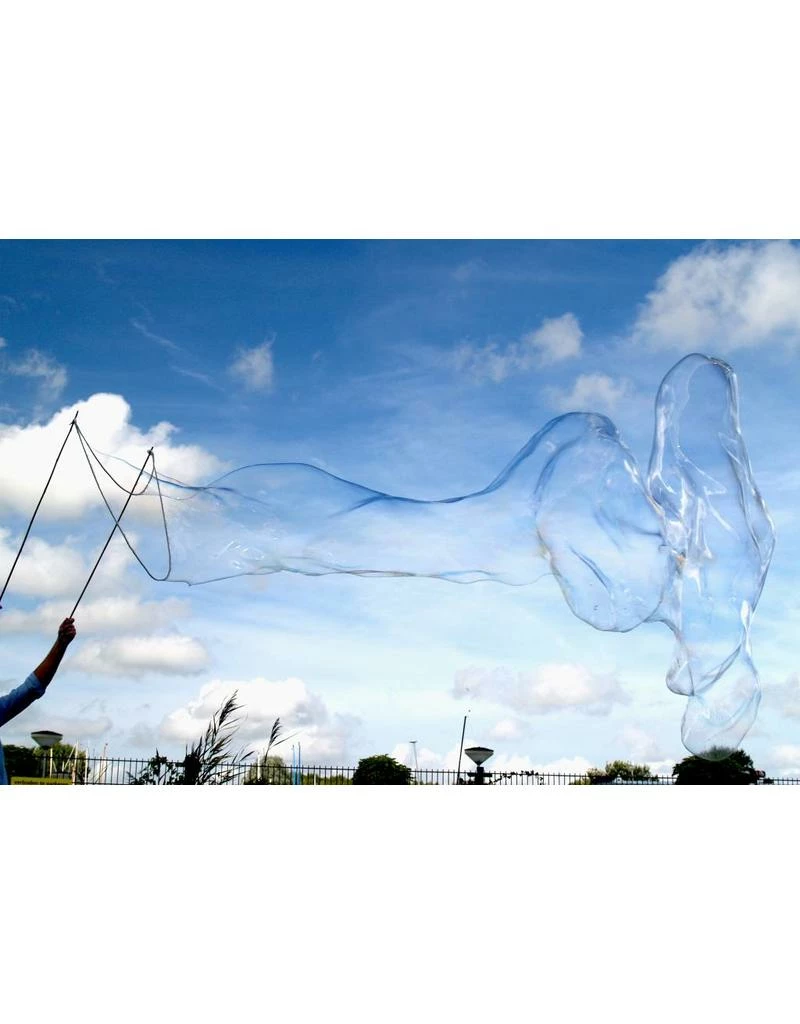 Het Kleine Avontuur Outdoor BubbleLab - Create Giant Soap Bubbles - BASIC Set