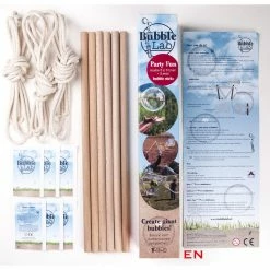 Het Kleine Avontuur BubbleLab - Create Giant Soap Bubbles - PARTY FUN Set