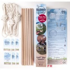 Het Kleine Avontuur BubbleLab - Create Giant Soap Bubbles - PARTY FUN Set