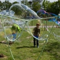 Het Kleine Avontuur BubbleLab - Create Giant Soap Bubbles - PARTY FUN Set