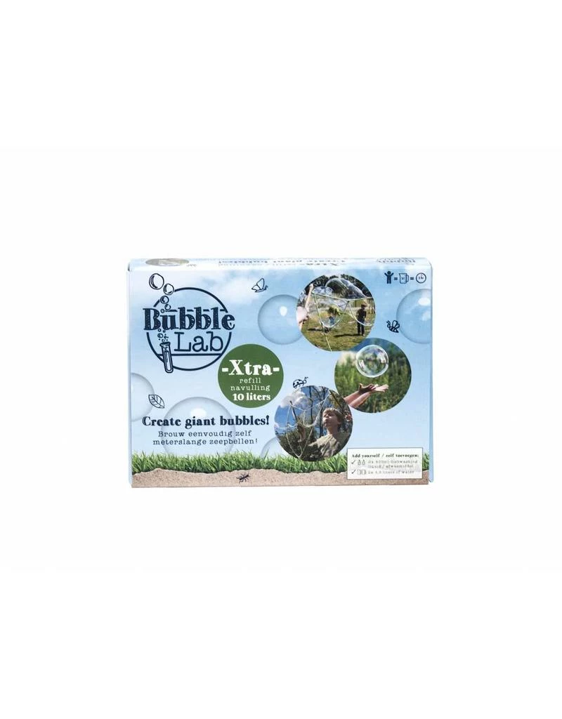 Het Kleine Avontuur Outdoor BubbleLab - Create Giant Soap Bubbles - Xtra Refill - 10 Litres Bubblesoap