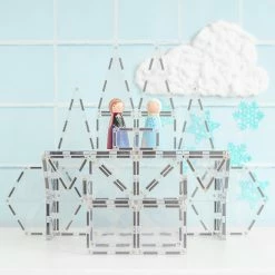 Connetix Tiles Open-Ended Play CONNETIX - 34 Pc Clear Pack