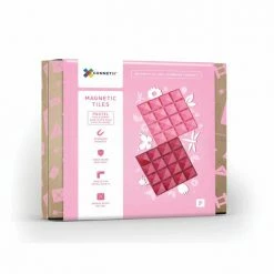 Connetix Tiles Open-Ended Play CONNETIX - 2 Piece Base Plate Pink & Berry Pack