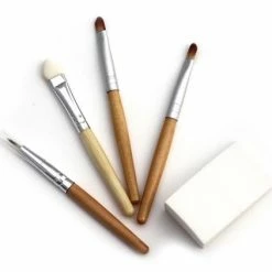 NATURAL EARTH PAINT - Ecological Bamboo Makeup Set 5pcs
