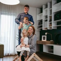 Ette Tete Mopitri Modifiable Pikler Triangle + Ramp Toddler Toys