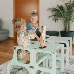 Ette Tete Helper Tower - Table STEP'n'SIT Toddler Toys