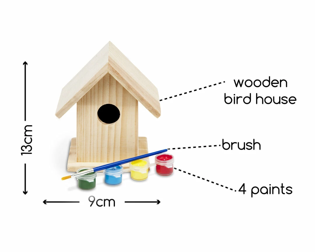 Wooden Toys BS TOYS - DIY Birdhouse