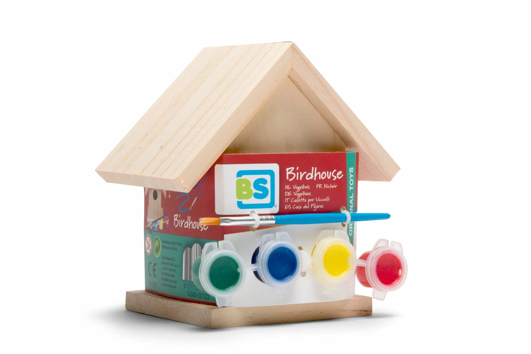Wooden Toys BS TOYS - DIY Birdhouse