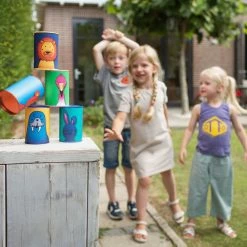 BS TOYS - Tin Throwing Animals Games & Puzzles