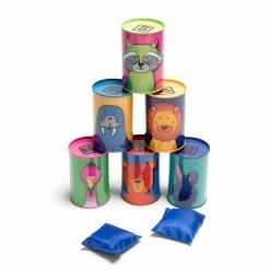 BS TOYS - Tin Throwing Animals Games & Puzzles
